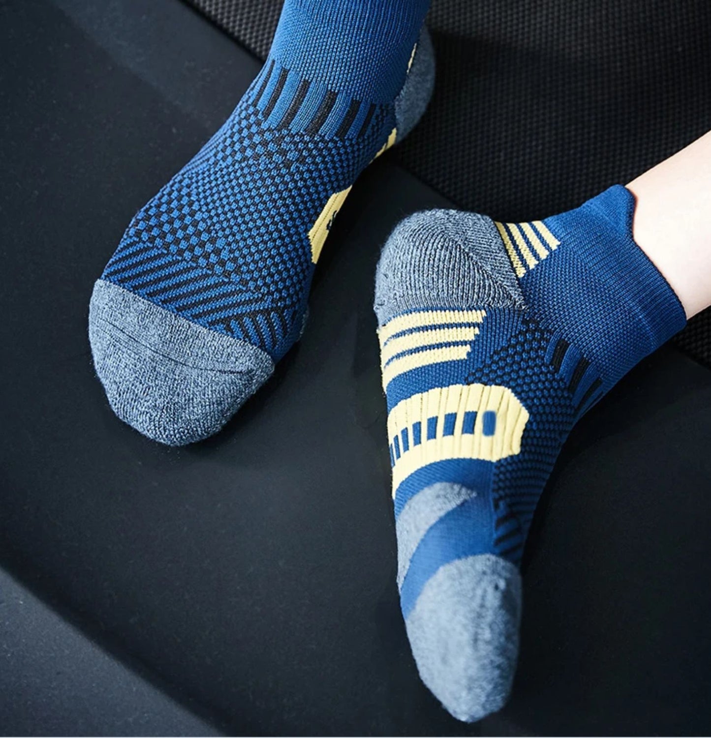 (Pour hommes) 3 paires de chaussettes de trail. Technologie anti-ampoules et séchage rapide