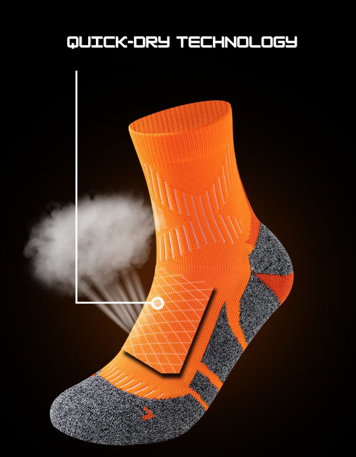 Calcetines para correr. Compra 2 par y recibe 3 gratis.