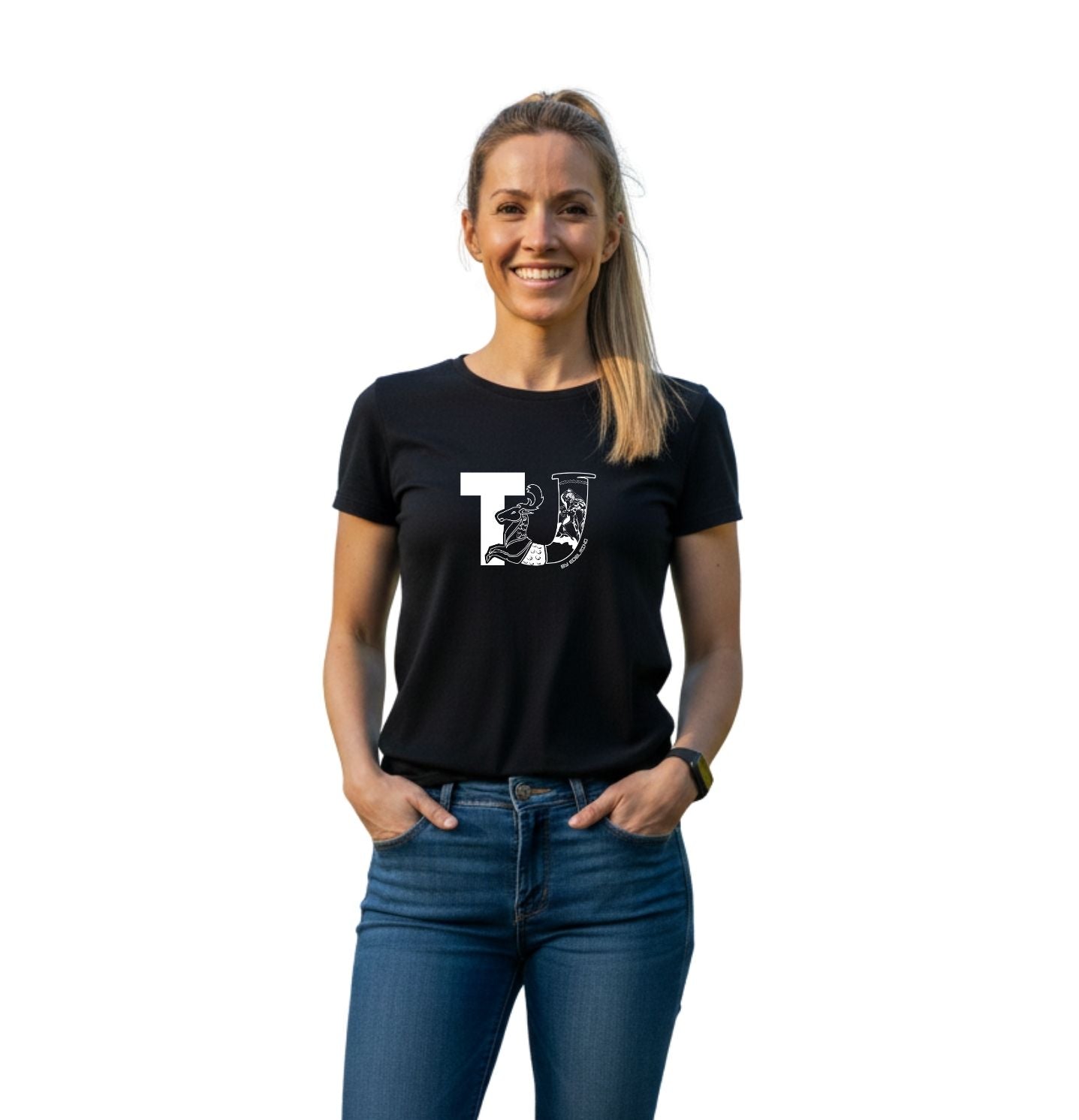 Дамска Тениска - Тракия Ултра - White Logo