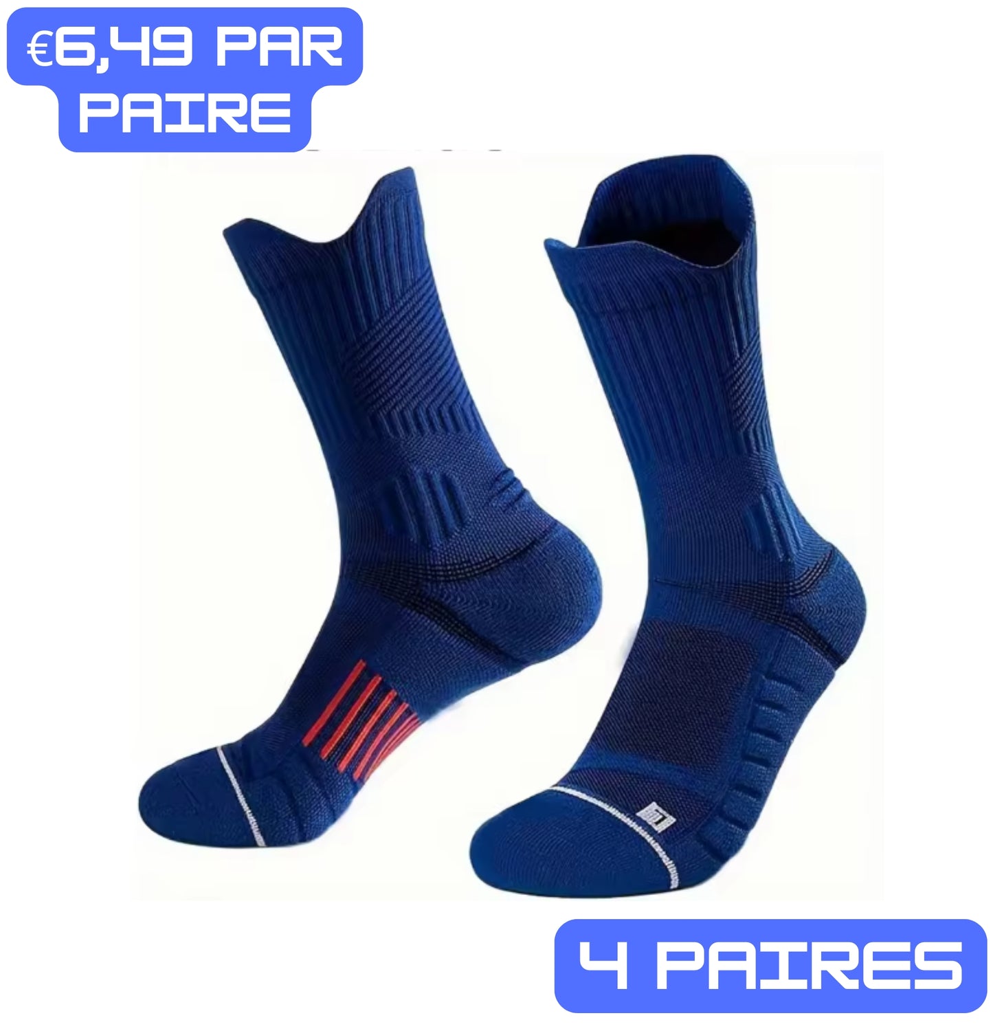 Technologie anti-ampoules et séchage rapide, Couleur: Bleu