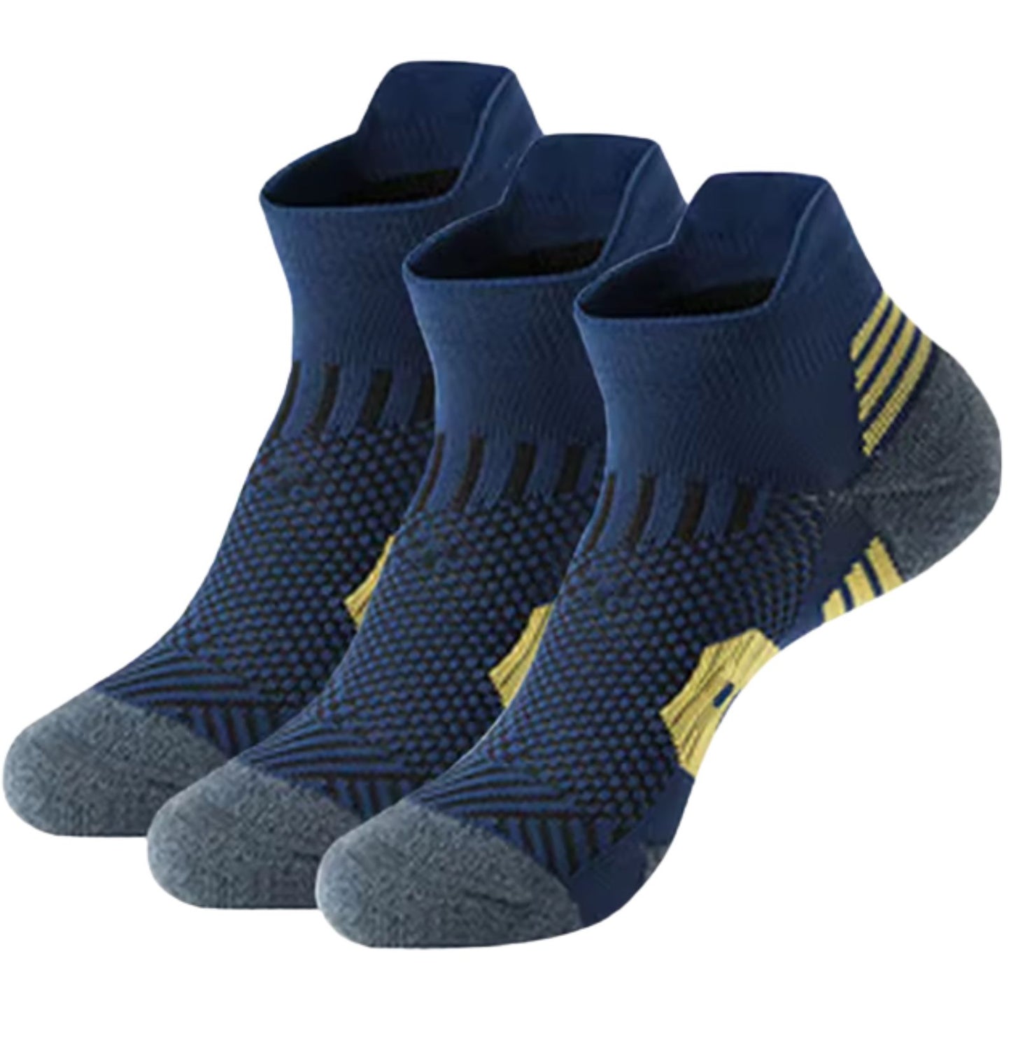 (Pour femmes) 3 paires de chaussettes de trail. Technologie anti-ampoules et séchage rapide