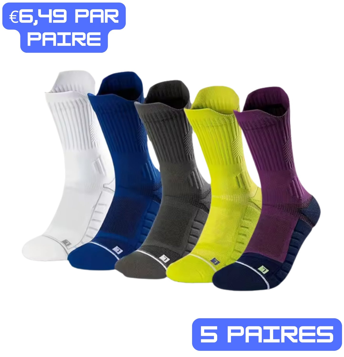 Technologie anti-ampoules et séchage rapide, Couleur: Cinq couleurs différentes