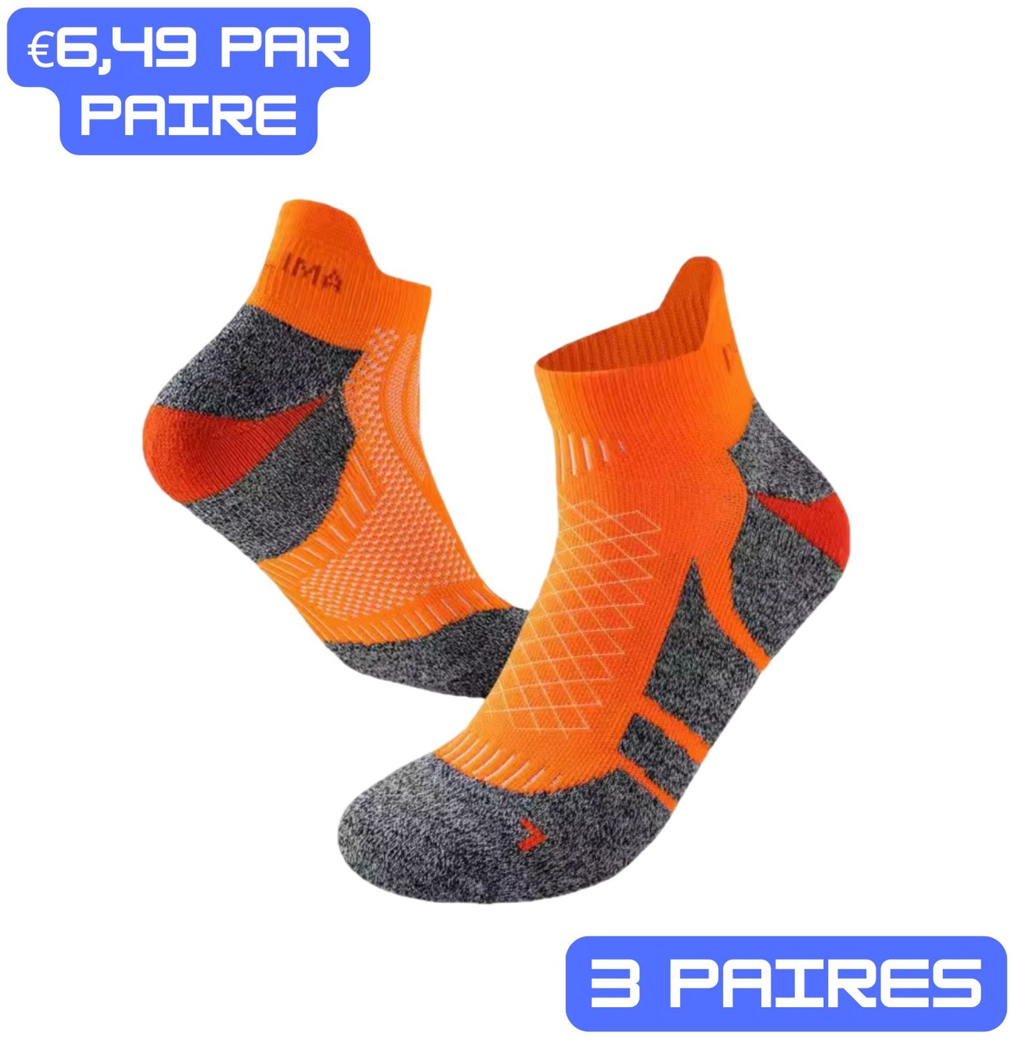 Technologie anti-ampoules et séchage rapide, Couleur: Orange